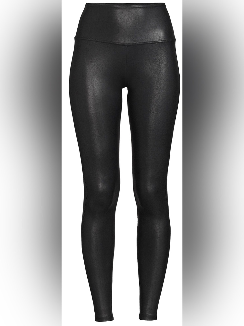 Time and Tru Women's Faux Leather Leggings, Full Length